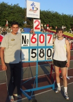 Vasiliy Gorshkov/ With coach Yevgeniy Bondarenko