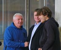 Yevgeniy Petrovich Zagorulko. With Ivan Ukhov and Sergey Klyugin