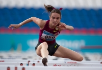 Russian Championships 2021, Cheboksary. Day 2. 100 Metres Hurdles. Kseniya Labygina
