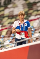 Svetlana Abramova is Anzhelika Sidorova coach. TOKYO OLYMPIC GAMES 2020/2021