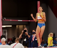 Iryna  Herashchenko. High Jump 4th at Olympic Games 2021