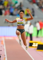 Malaika Mihambo. Long Jump World Champion 2019, Doha