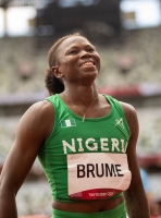 Ese Brume. Long Jump Olympic Bronze Medallist 2021