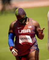 Raven Saunders. Shot Put Olympic Silver Medallist 2021
