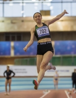 Russian Indoor Championships 2022, Moscow. Long Jump. Yevstyunina Aleksandra