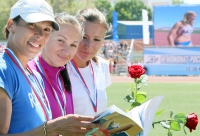 Александра Федорива. Чемпионка России 2010 в беге на 200м