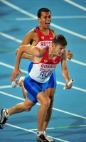 Алексей Аксенов. Чемпион Европы 2010 (Барселона) в эстафетном беге 4х400м