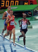 Мо Фарах. Чемпион Европы 2010 (Барселона) в беге на 5000м и 10000м