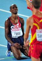 Мо Фарах. Чемпион Европы 2010 (Барселона) в беге на 5000м и 10000м