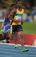 Фото с Чемпионата Мира 2011 (Тэгу, Корея). 100м (забеги). Йохан Блэйк (Ямайка)   