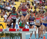 Фото с Чемпионата Мира 2011 (Тэгу, Корея). Забеги на 3000м с/п. Юлия Зарипова