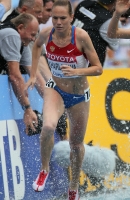 Фото с Чемпионата Мира 2011 (Тэгу, Корея). Забеги на 3000м с/п. Любовь Харламова   