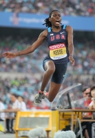 Фото с Чемпионата Мира 2011 (Тэгу, Корея). Чемпионка в прыжке в длину Бритни Риз (США)