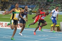 Фото с Чемпионата Мира 2011 (Тэгу, Корея). Финал в беге на 100м  