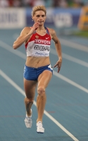 Фото с Чемпионата Мира 2011 (Тэгу, Корея). Полуфинал в беге на 400м. Антонина Кривошапка  