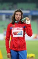 Фото с Чемпионата Мира 2011 (Тэгу, Корея). Бронзовый призер Чемпионата в беге на 400м Анастасия Капачинская