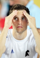 Фото с Чемпионата Мира 2011 (Тэгу, Корея). Бронзовый призер в прыжке с шестом Рено Лавильине (Франция)