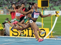 Фото с Чемпионата Мира 2011 (Тэгу, Корея). Финал в беге на 100м у женщин