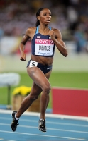 Фото с Чемпионата Мира 2011 (Тэгу, Корея). 400 с/б. Лашинда Демус (США)
