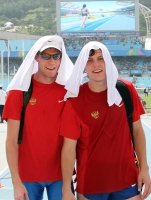 Фото с Чемпионата Мира 2011 (Тэгу, Корея). Александр Шустов и Иван Ухов