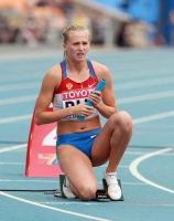 Фото с Чемпионата Мира 2011 (Тэгу, Корея). Забеги в эстафете 4х400м. Ксения Вдовина