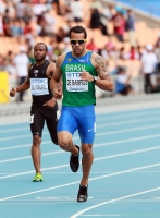 Фото с Чемпионата Мира 2011 (Тэгу, Корея). 200м. Бруно Де-Баррош (Бразилия) 