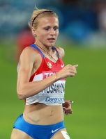 Фото с Чемпионата Мира 2011 (Тэгу, Корея). Полуфинал в беге на 800м. Юлия Русанова