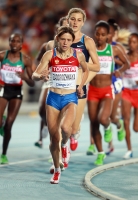 Фото с Чемпионата Мира 2011 (Тэгу, Корея). Финал в беге на 5000м. Елена Задорожная