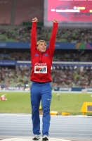 Фото с Чемпионата Мира 2011 (Тэгу, Корея). Чемпионка Мира Мария Абакумова