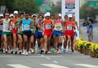 *Фото с Чемпионата Мира 2011 (Тэгу, Корея). Старт на 20км с/х