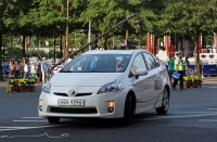 *Фото с Чемпионата Мира 2011 (Тэгу, Корея). Машина сопровождения на ходьбу