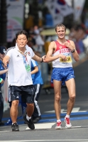 *Фото с Чемпионата Мира 2011 (Тэгу, Корея). Чемпион Мира в ходьбе на 20км. Валерий Борчин