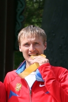 *Фото с Чемпионата Мира 2011 (Тэгу, Корея). Победитель в ходьбе на 20км. Валерий Борчин