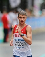 *Фото с Чемпионата Мира 2011 (Тэгу, Корея). Серебряный призер в ходьбе на 50км Денис Нижегородов 