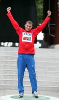 *Фото с Чемпионата Мира 2011 (Тэгу, Корея). Победитель в ходьбе на 50км Сергей Бакулин