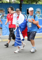 *Фото с Чемпионата Мира 2011 (Тэгу, Корея). Ходьба на 50км. Денис Нижегородов 