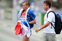*Фото с Чемпионата Мира 2011 (Тэгу, Корея). Победитель в ходьбе на 50км Сергей Бакулин