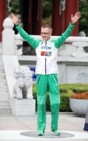 **Фото с Чемпионата Мира 2011 (Тэгу, Корея). Бронзовый призер в ходьбе на 50км Джарет Таллент (Австралия)