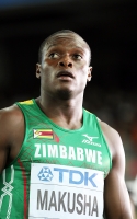 * Фото с Чемпионата Мира 2011 (Тэгу, Корея). 100м (забеги). Нгонидзаше Макуша (Зимбабве) 