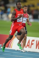 *Фото с Чемпионата Мира 2011 (Тэгу, Корея). Забеги на 100м. Даниэль Бэйли и Азиз Оухади 