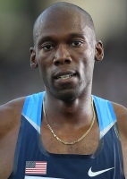 *Фото с Чемпионата Мира 2011 (Тэгу, Корея). Полуфинал в беге на 800м. Хадевис Робинсон (США)