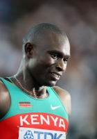 *Фото с Чемпионата Мира 2011 (Тэгу, Корея). Полуфинал в беге на 800м. Дэвид Рудиша (Кения)  