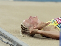 *Фото с Чемпионата Мира 2011 (Тэгу, Корея). Прыжок в длину (финал). Каролина Клюфт (Швеция)