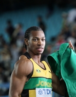 *Фото с Чемпионата Мира 2011 (Тэгу, Корея). Чемпионом Мира в беге на 100м стал Йохан Блэйк (Ямайка) 