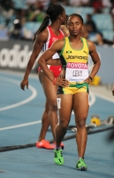*Фото с Чемпионата Мира 2011 (Тэгу, Корея). Полуфиналы в беге на 100м. Джура Леви (Ямайка)