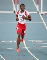 *Фото с Чемпионата Мира 2011 (Тэгу, Корея). Полуфиналы в беге на 110 м с/б. Дайрон Роблес (Куба)
