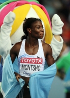 *Фото с Чемпионата Мира 2011 (Тэгу, Корея). Чемпионкой Мира в беге на 400м стала Аманте Монтшо (Боцвана)
