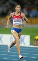 *Фото с Чемпионата Мира 2011 (Тэгу, Корея). Финал в беге на 400м. Анастасия Капачинская 