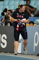 *Фото с Чемпионата Мира 2011 (Тэгу, Корея). Бронзовый призер в толкании ядра Джиллиан Камарена-Вильямс (США)