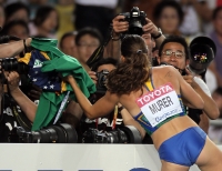 *Фото с Чемпионата Мира 2011 (Тэгу, Корея). Чемпионка Мира Фабиана Мурер (Бразилия)